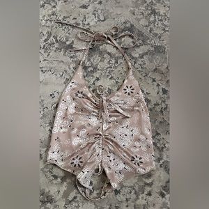 Bandanna Halter Top